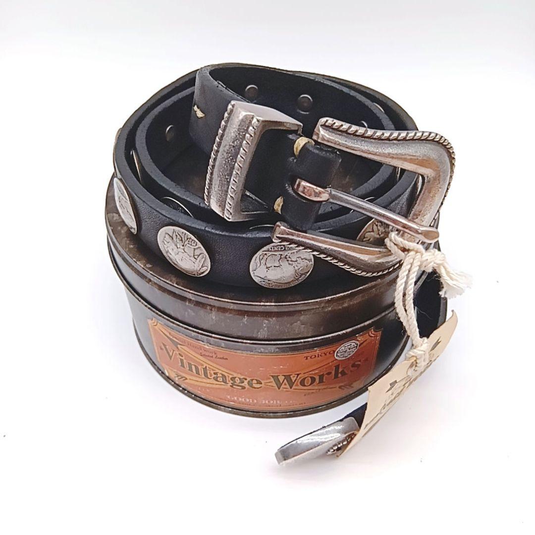 Vintage Works レザーベルト DH5738 CH-5 FLANNEL