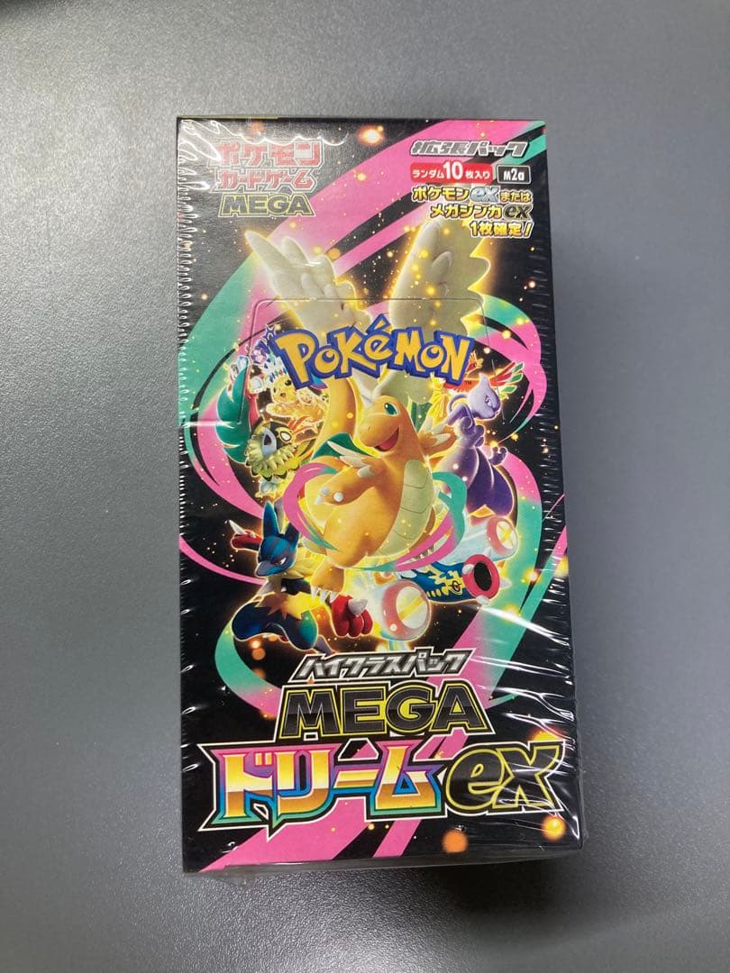 キ*☆様 ポケモンカードゲーム MEGA ドリームex シュリンク付き　1BOX