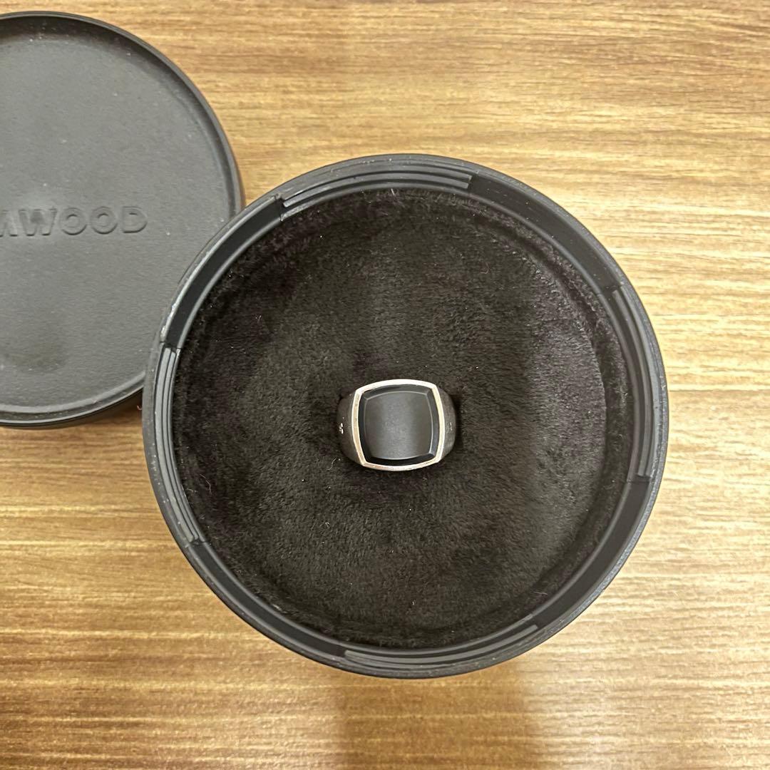 アクセサリー Tom Wood cushion black onyx size 56 送料関税込【TOM WOOD】Cushion Black Onyx Ring オニキス (Tom Wood
