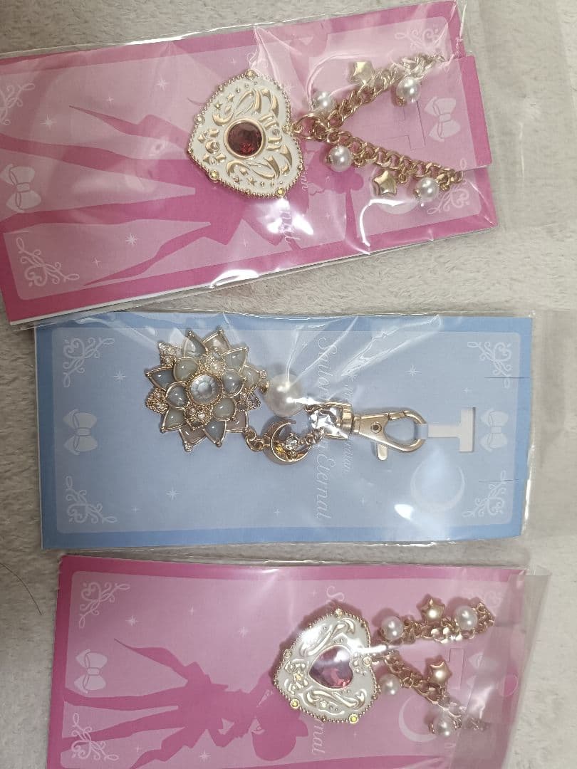 セーラームーン チャーム 3点セット