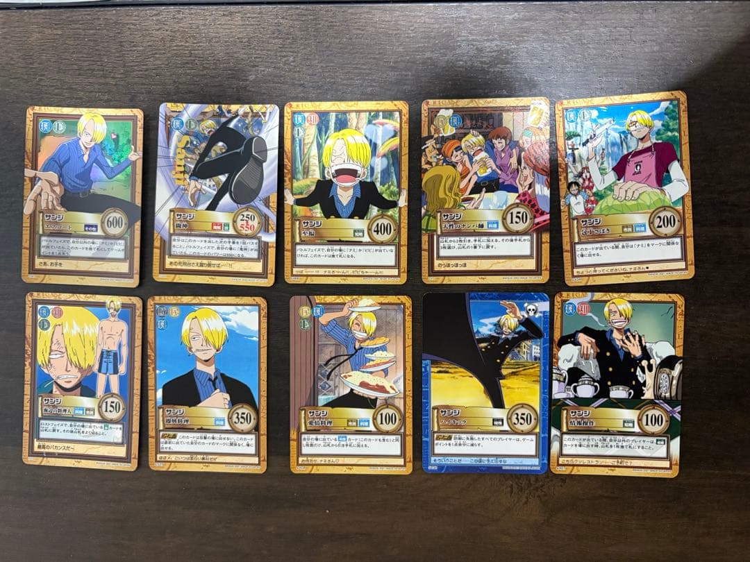 値段相談ワンピースカード　ハイパーバトル　サンジセット 初版ワンピースカード ハイパーバトル サンジ 5枚セット - メルカリ