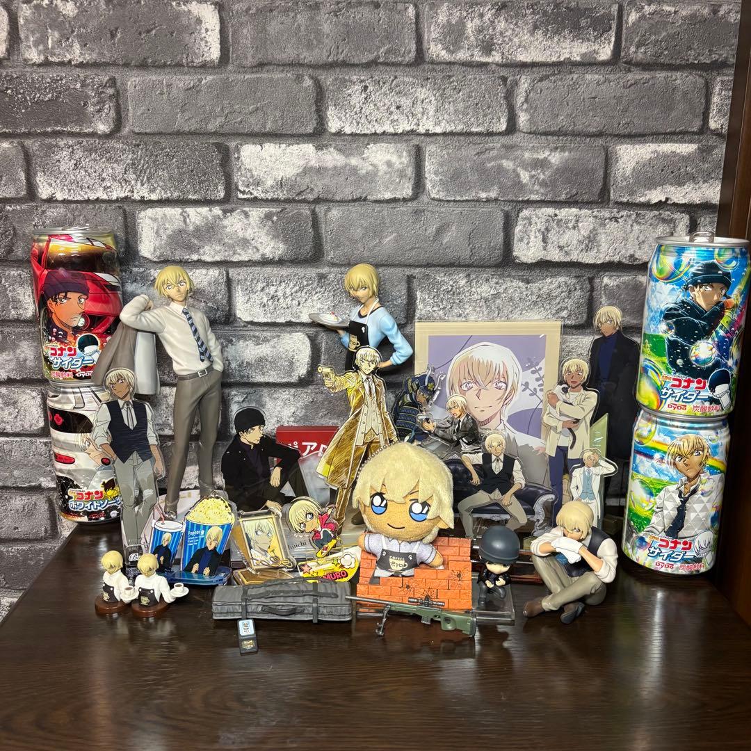 名探偵コナン 安室透 赤井秀一 グッズ まとめ売り フィギュア アクスタ ぬい