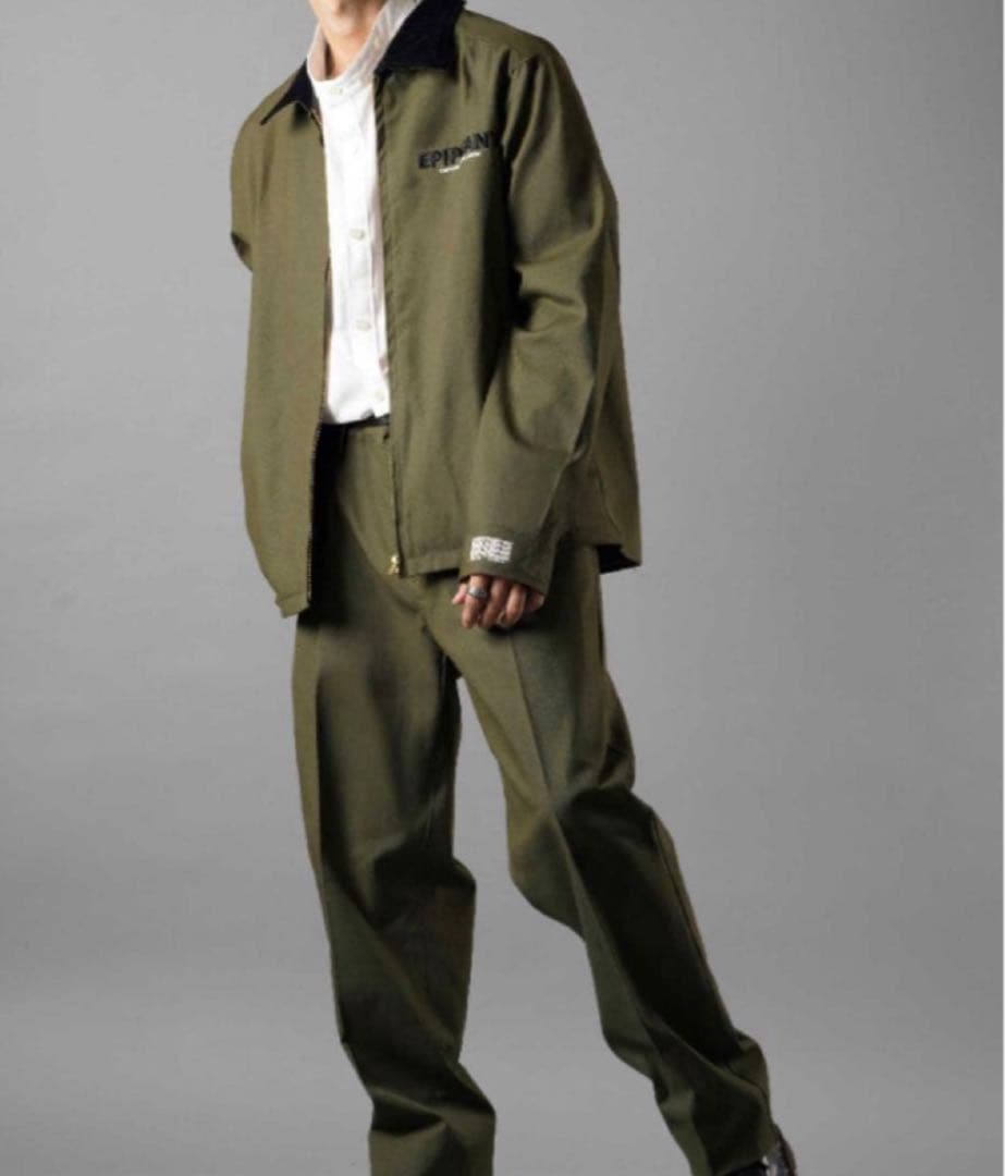 EPIPHANY ジャケット パンツ　カーキー　セットアップ