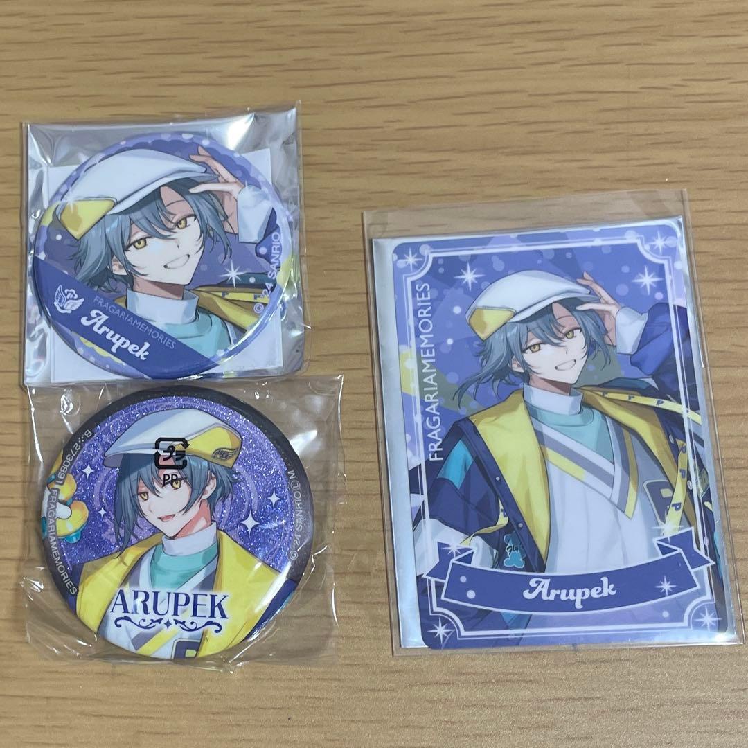 フラガリアメモリーズ AGF 缶バッジ アルペック - メルカリ