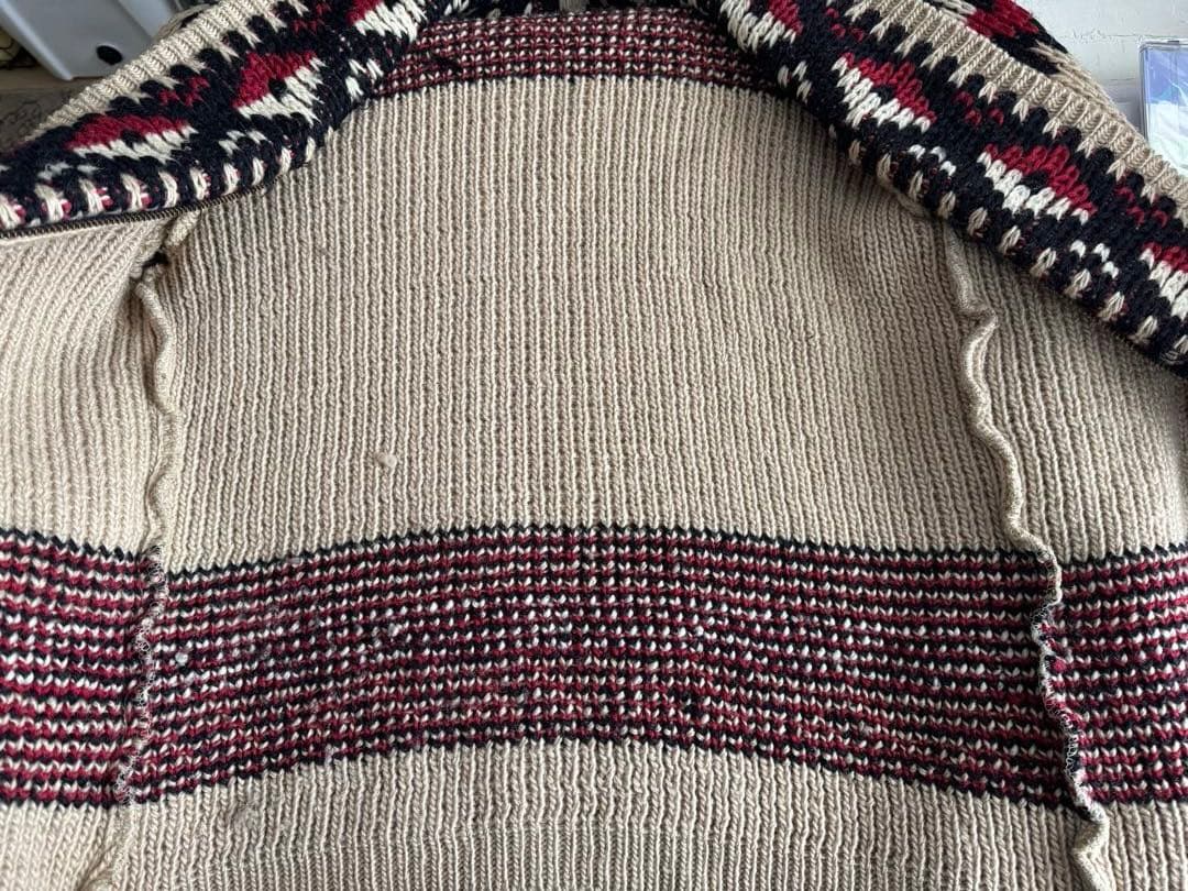 希少70〜80s USA製 PENDLETON カウチンTALON リングジップ - メルカリ