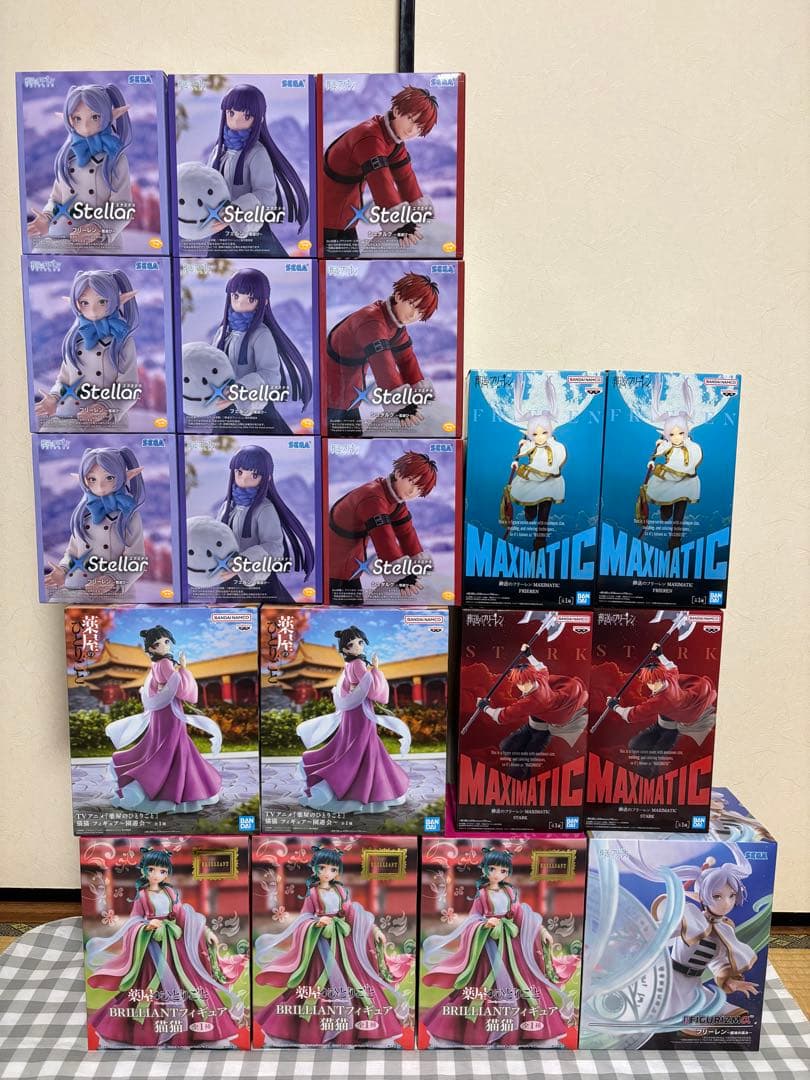 葬送のフリーレン　薬屋のひとりごと　フィギュア　まとめ