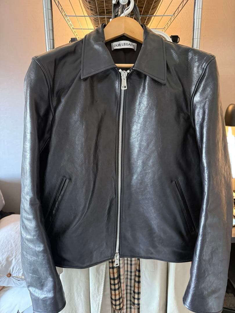 OUR LEGACY ミニレザージャケット