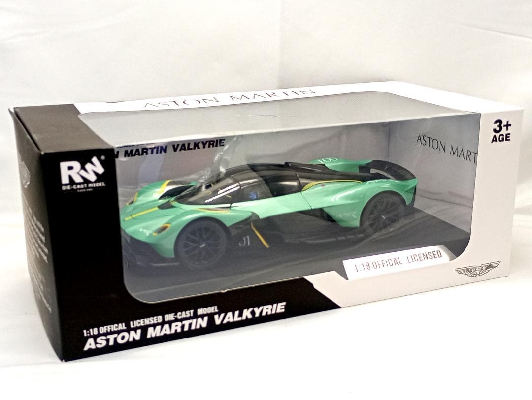 1/18 アストンマーティン ヴァルキリー N 001 2023 グリーンメタ