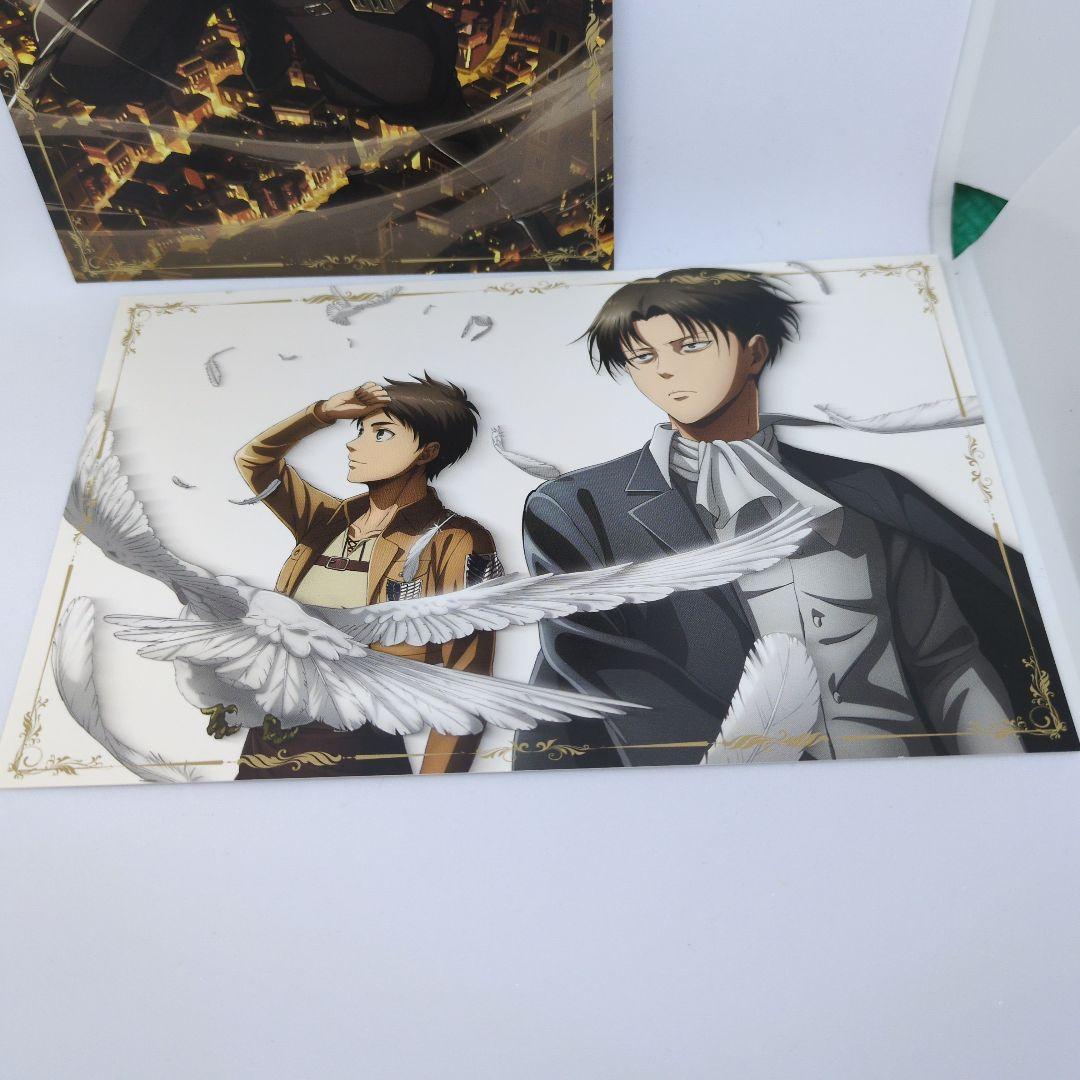 リヴァイ・アッカーマン リヴァイ兵長 ポストカード 4枚セット 進撃の