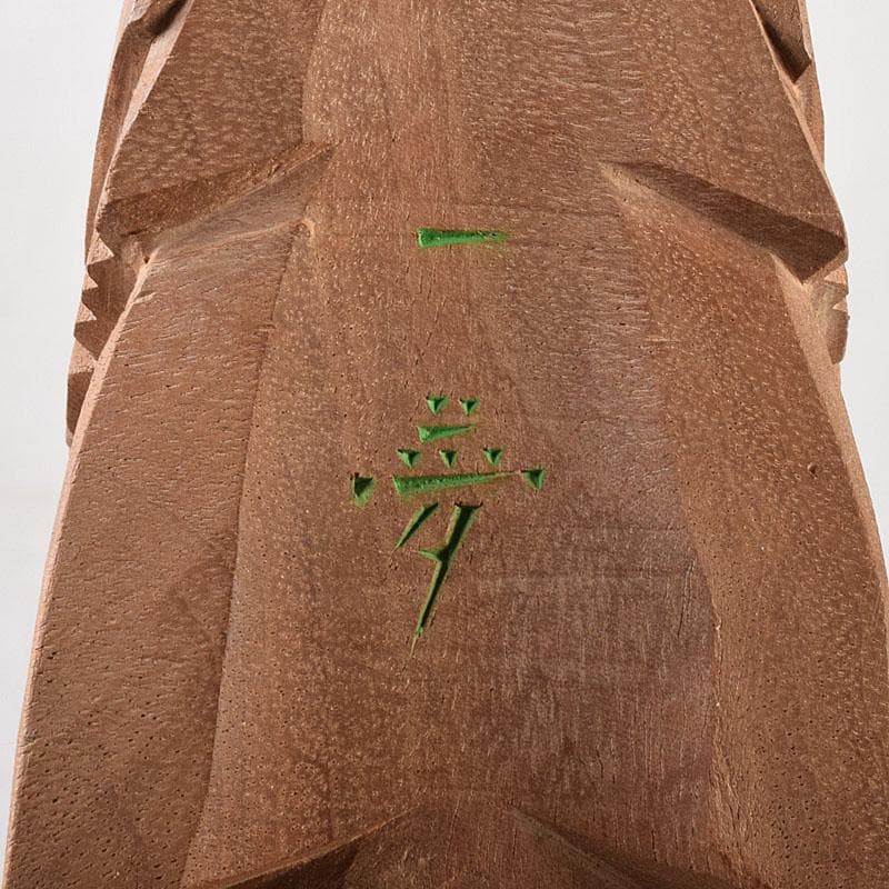 井波彫刻 人間国宝 横山一夢作 木彫 鯉 共箱 C 8156 - メルカリ