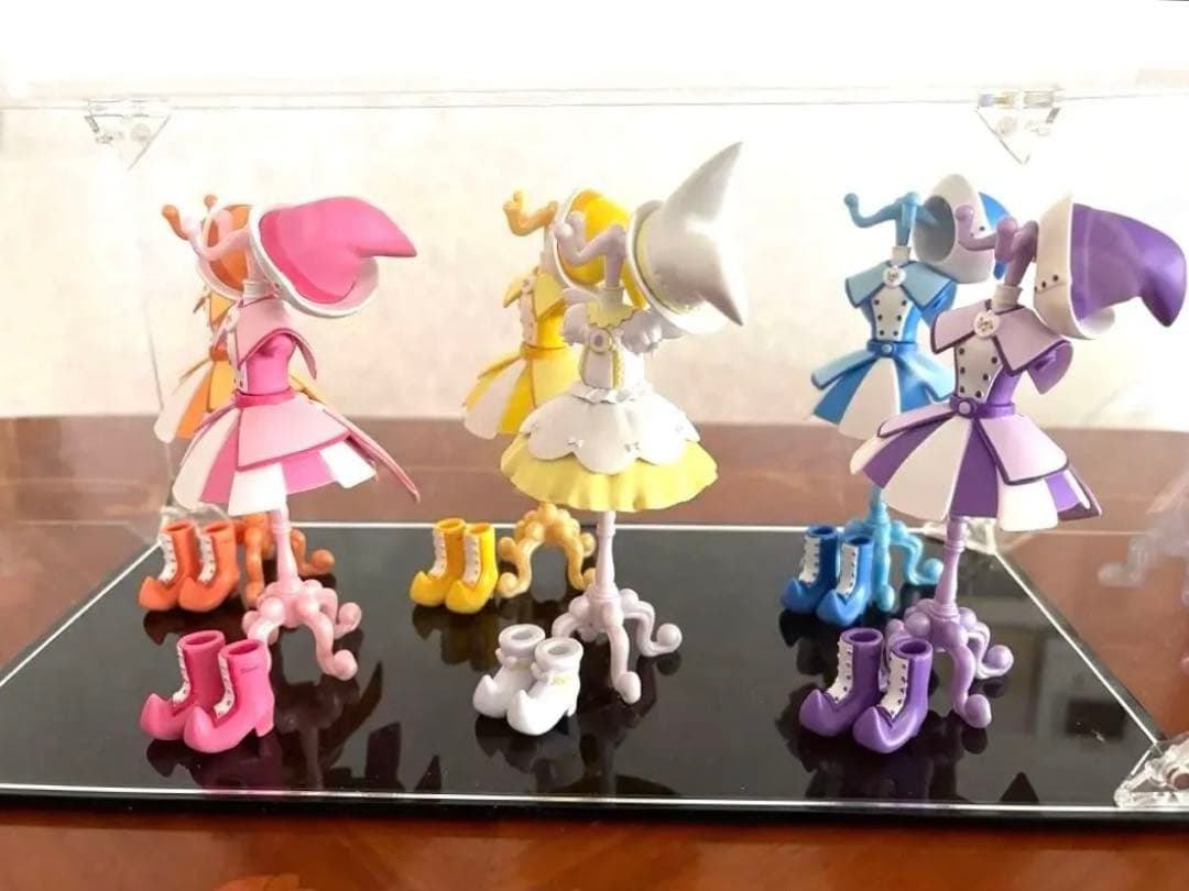 【ショーケース付】おジャ魔女どれみ カプセルトルソー2＆ブーティ2 コンプリート おジャ魔女どれみ カプセルトルソー2＆ブーティ2 コンプリートセット