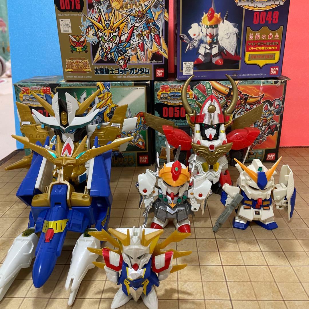 元祖SDガンダム　まとめ販売 太陽騎士ゴッドガンダム　ロードガンレックス その他