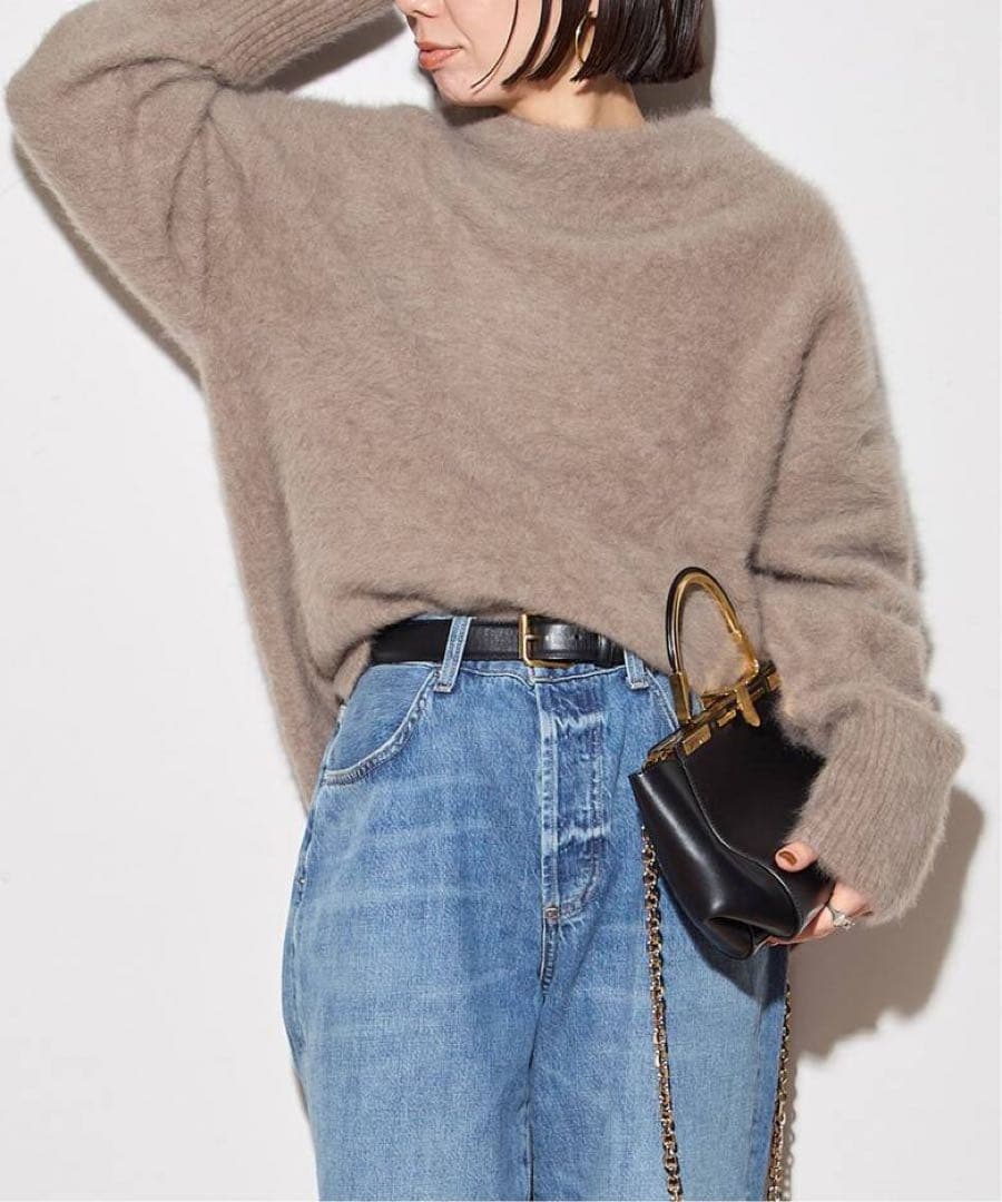 FOX CASHMERE オフプルオーバー