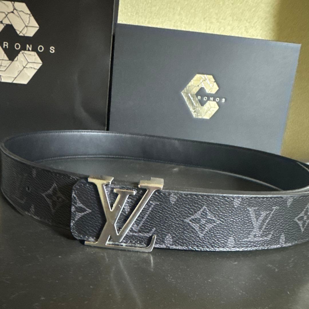 Louis Vuitton モノグラムベルト LOUIS VUITTON（ルイ・ヴィトン） ベルト LV イニシャル 40MM 90cm