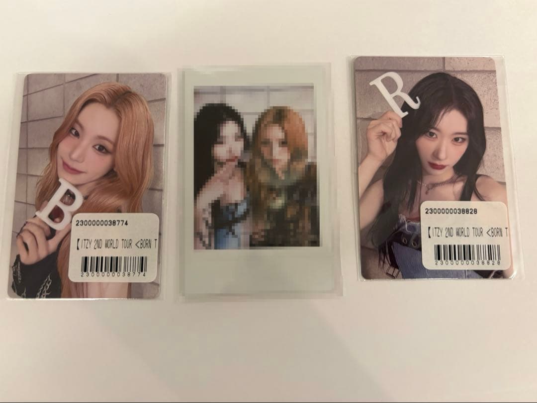 ITZY イェジ　チェリョン　リョンジコンジ　ユニット　直筆サイン入りチェキ