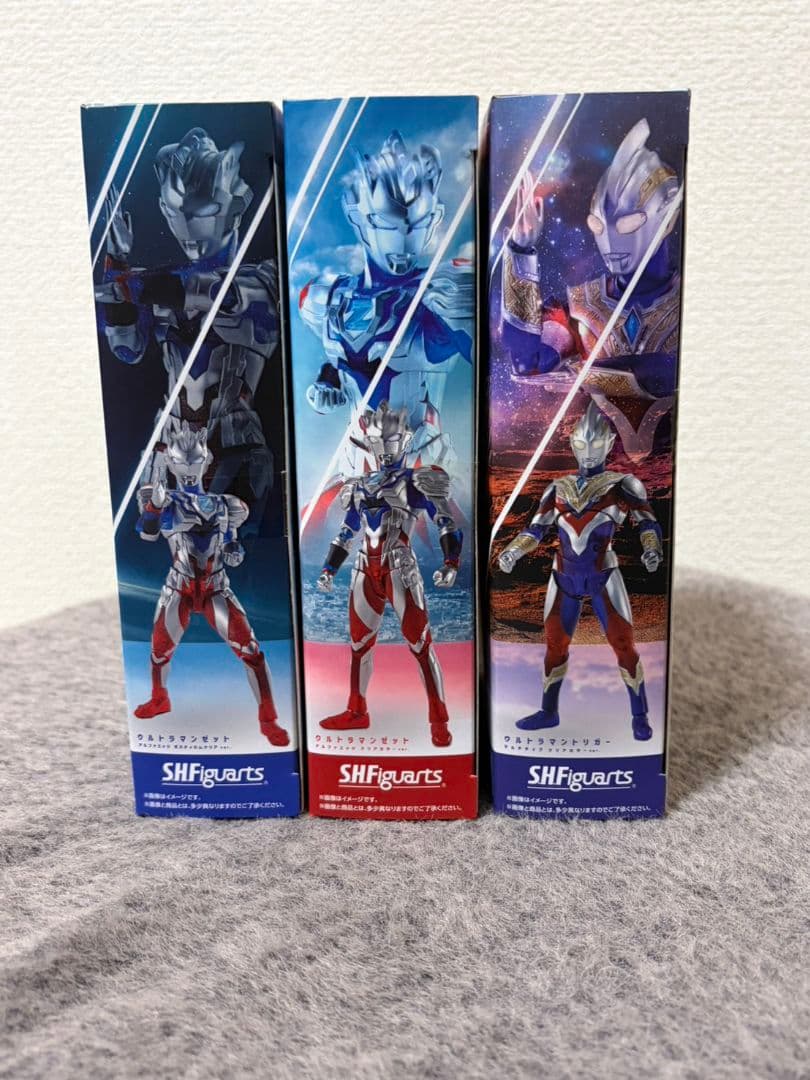 一番くじ S.H.Figuarts ウルトラマントリガー・ゼット ３種セット