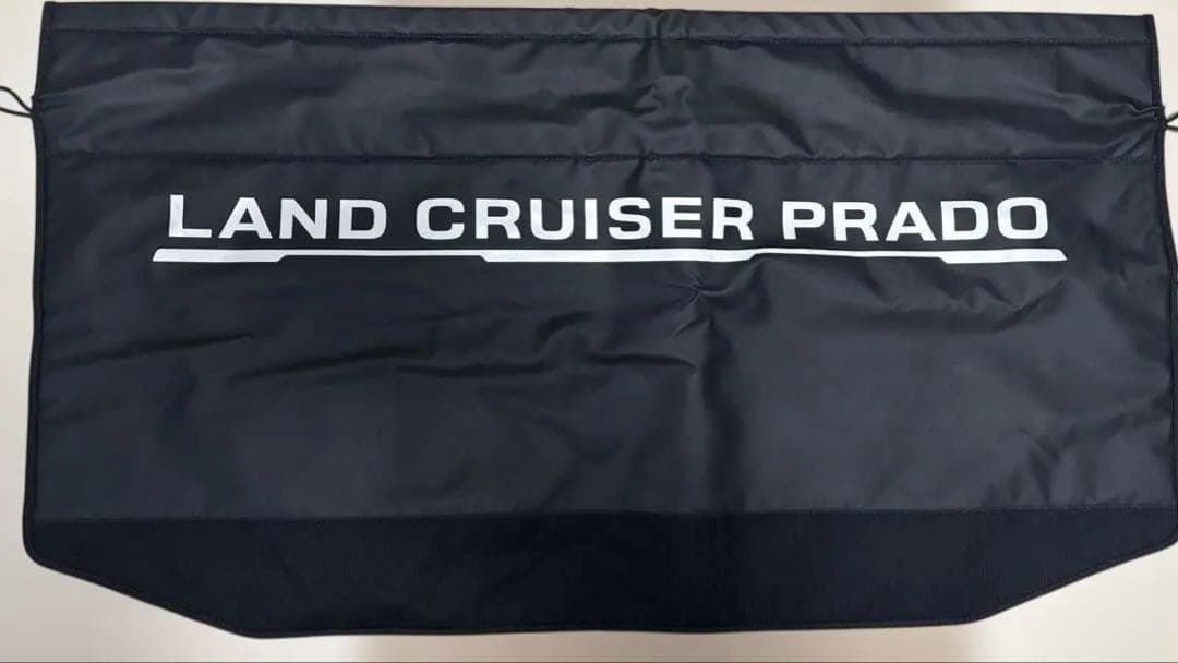 150系プラド後期　純正ラゲージプロテクター