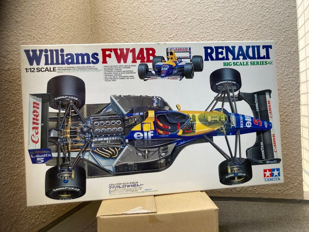タミヤ Williams FW14B Renault 1/12スケール