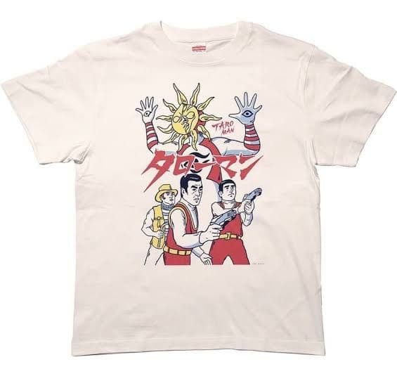 岡本太郎式特撮活劇 TAROMAN（タローマン）Tシャツ Tシャツ 白 - メルカリ