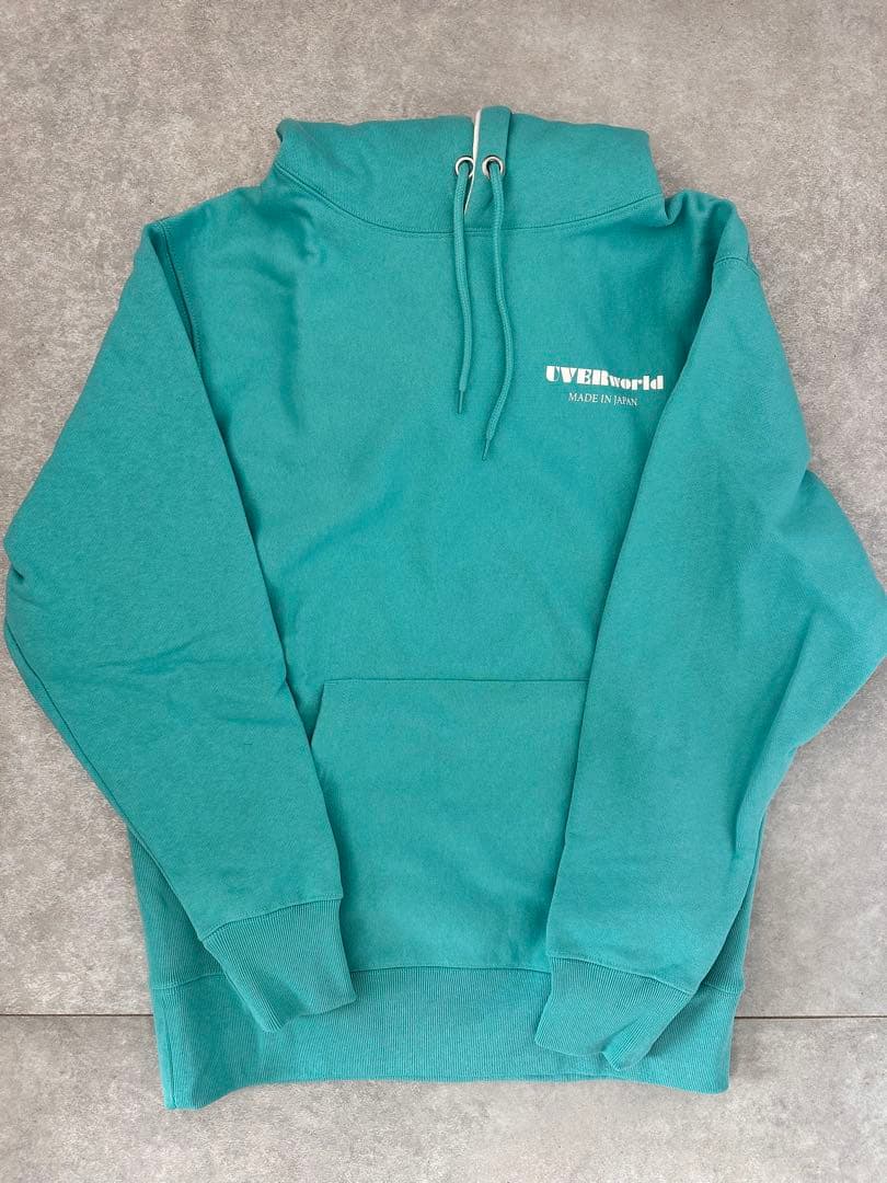 UVERworld MADE IN JAPAN プルオーバーパーカー ターコイズ - メルカリ