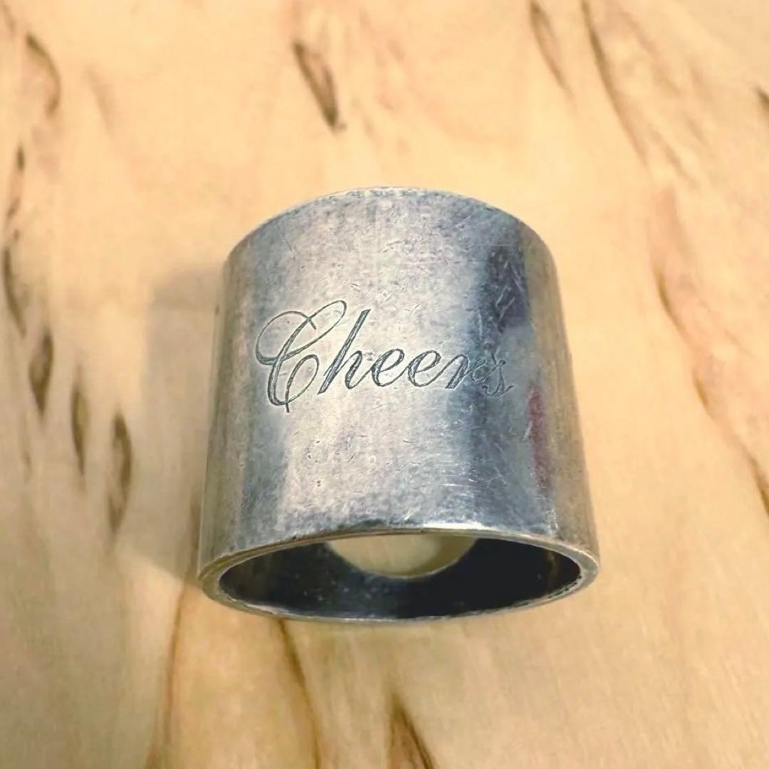 希少 本人期 マルタンマルジェラ 栓抜きリング Cheers 指輪 2way