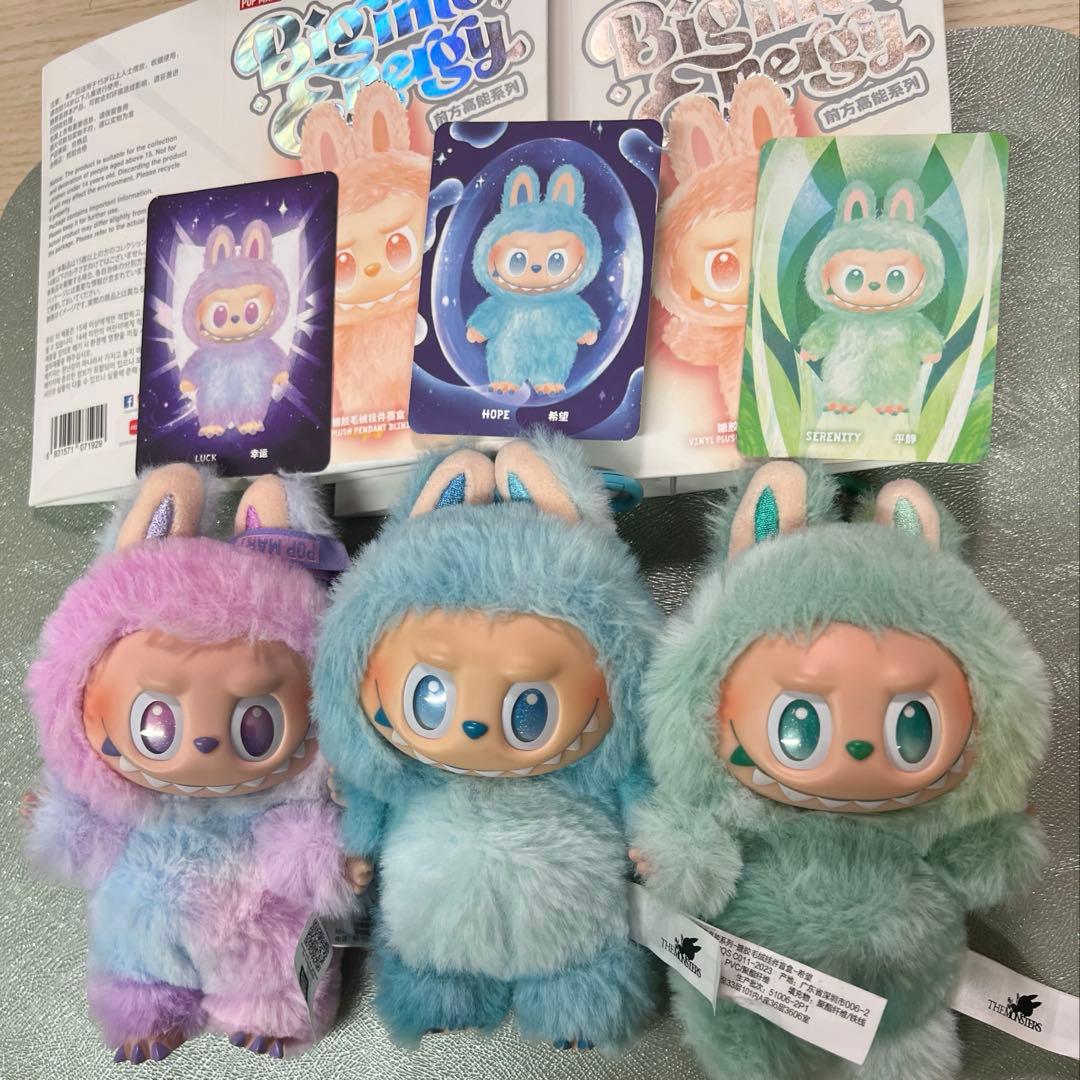 ラブブエナジー正規品　3体セット POP MART（ポップマート） ラッピングOPあり 【正規品保証・即発送
