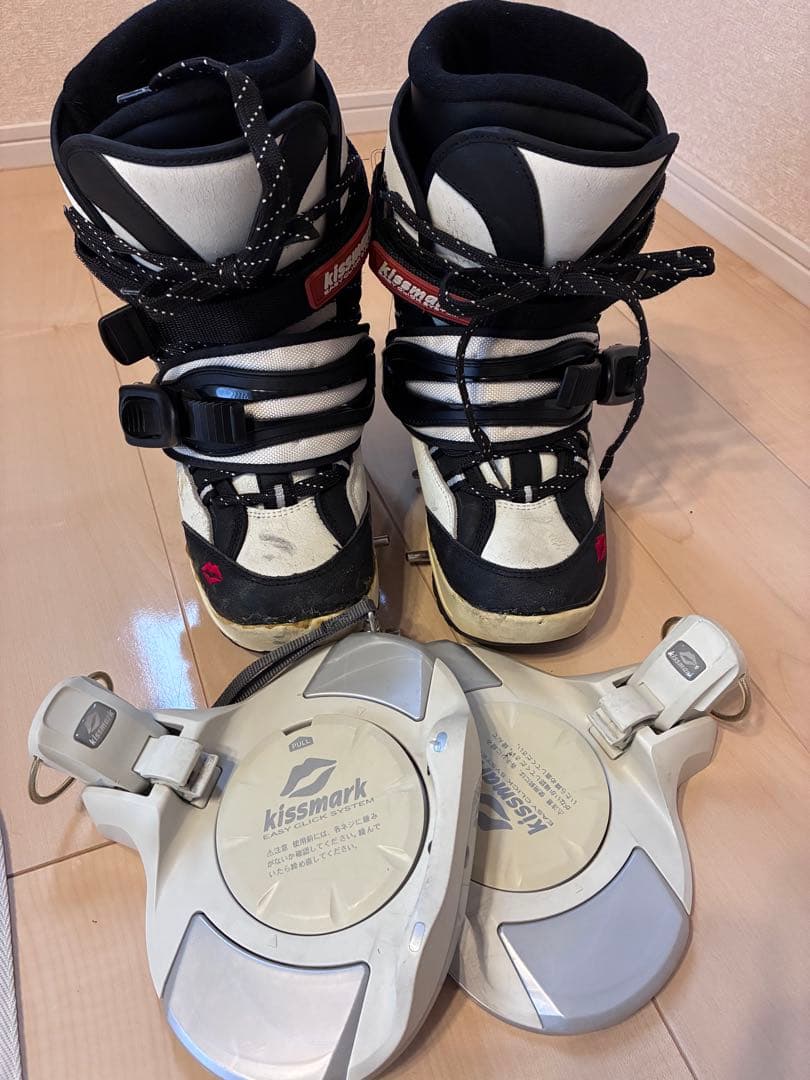 kissmark スノーボードステップインブーツ バインディングセット