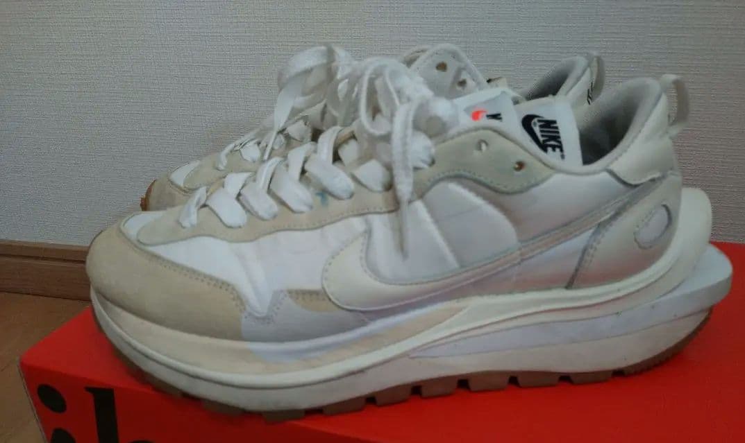 NIKE sacai VaporWaffle ホワイト 正規品 箱あり