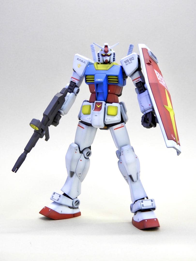 HGUC ガンダム 全塗装 / ガンプラ 完成品