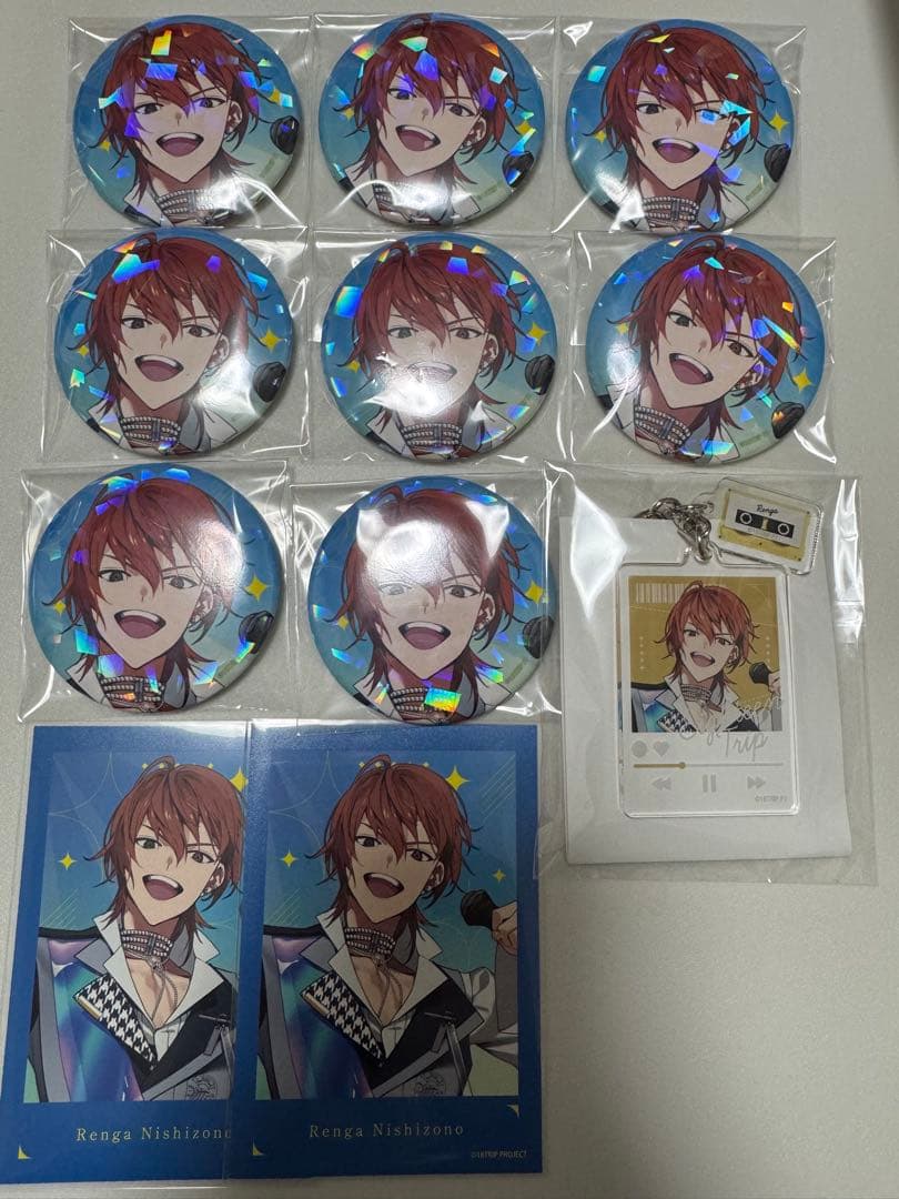 18TRIP エイトリ 西園 練牙 缶バッジ ミニフォト アクリルキーホルダー