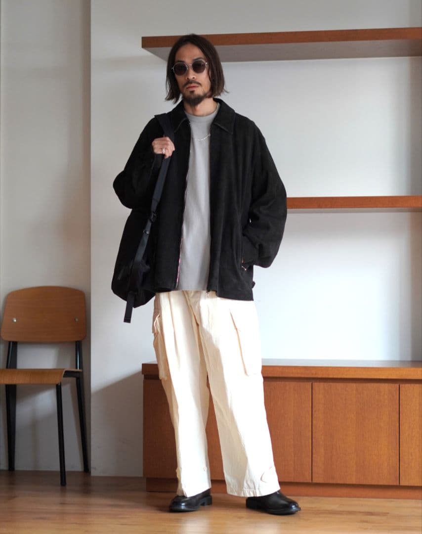 ジャケット・アウター 25SS Graphpaper Goat Suede Blouson