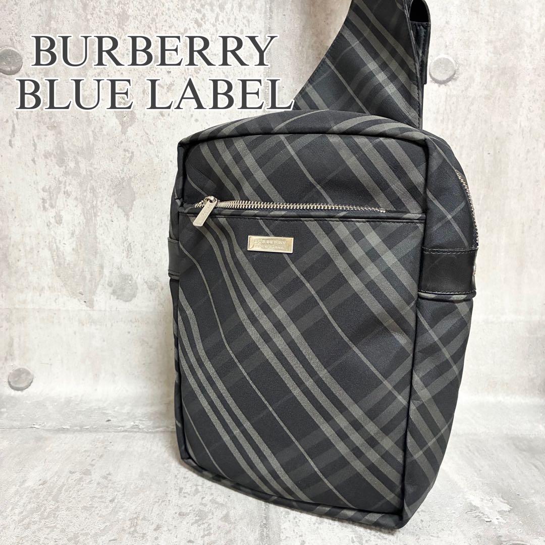 【美品】BURBERRY BLUE LABEL ボディバッグ ショルダー