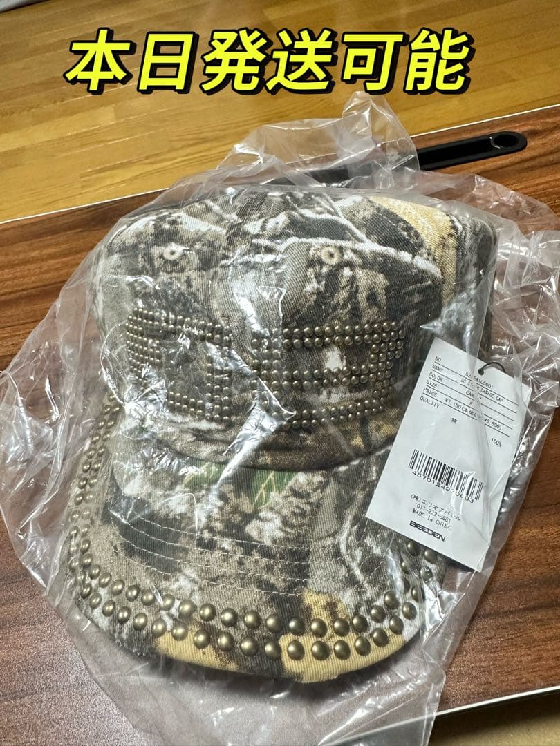 beeden bd studs damage cap キャップ リアルツリー