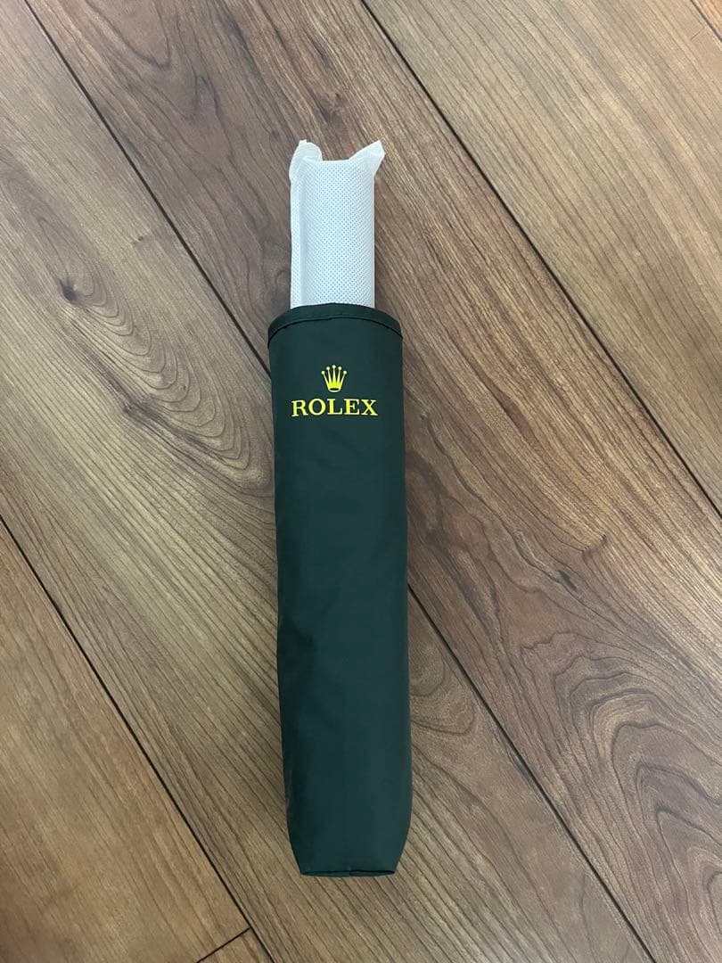 ROLEX 折りたたみ傘 ダークグリーン