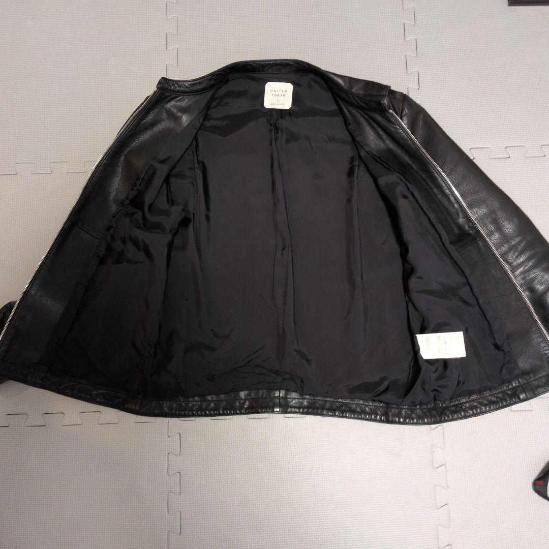 UNITED TOKYO 牛革レザージャケット サイズ2 - メルカリ