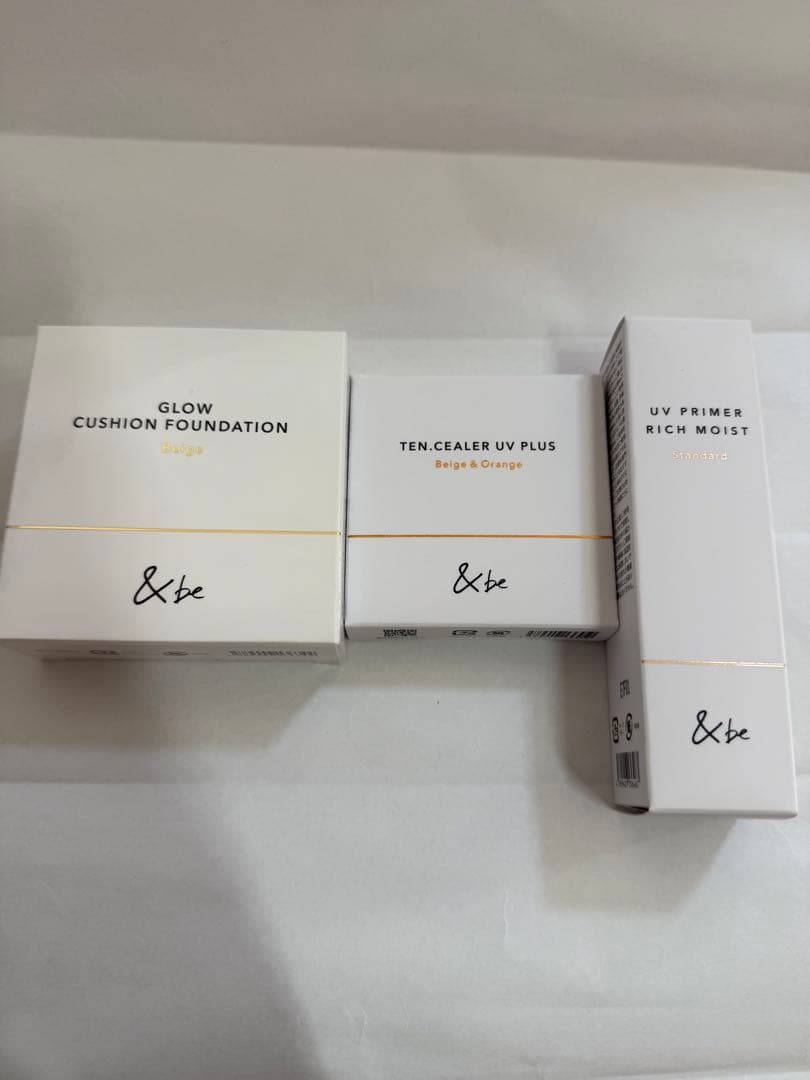 新品　&beアンドビー ベースメイク 3点セット