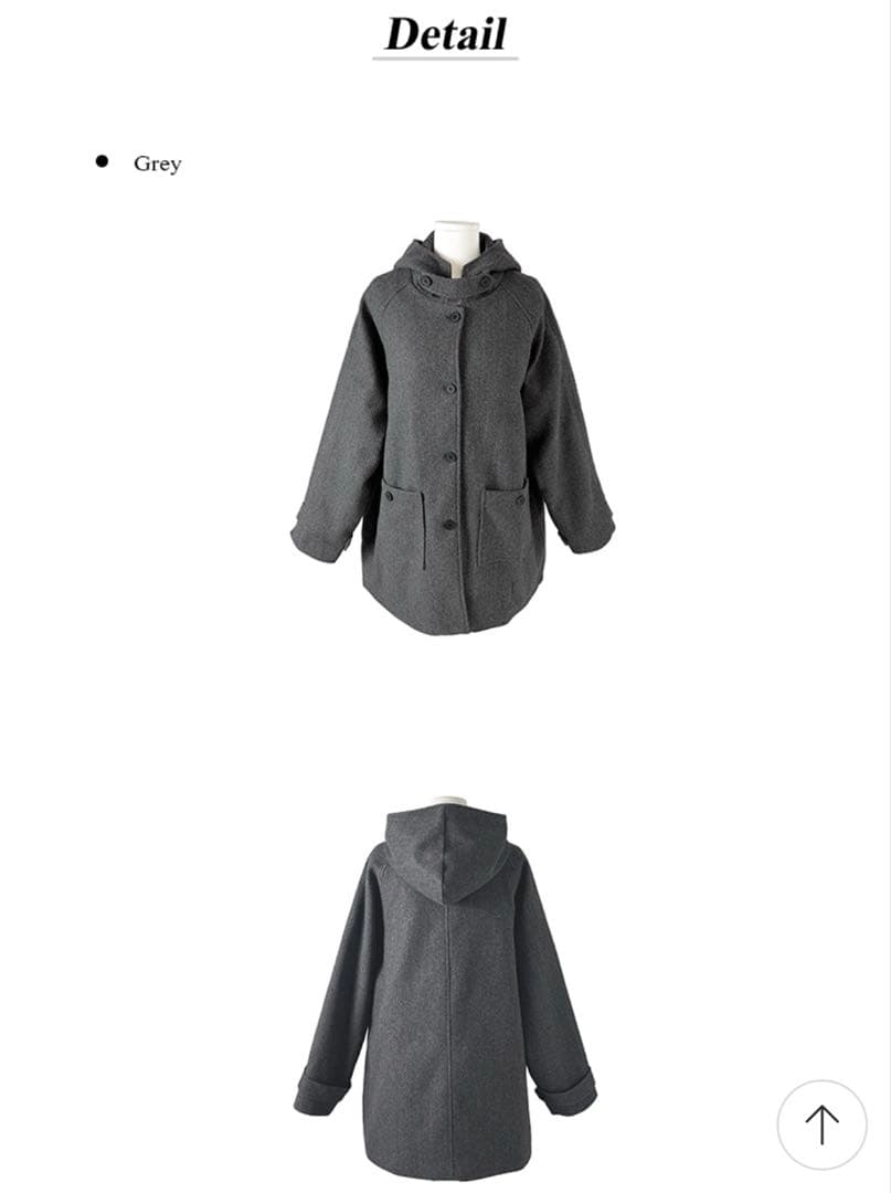 anyonmore エニワンモア キルティングフードハーフコート 値下げ交渉可