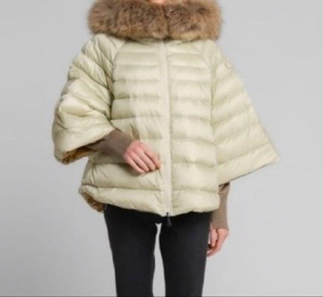 【美品】TATRAS MALE マーレ　リバーシブルダウンポンチョ　タトラス