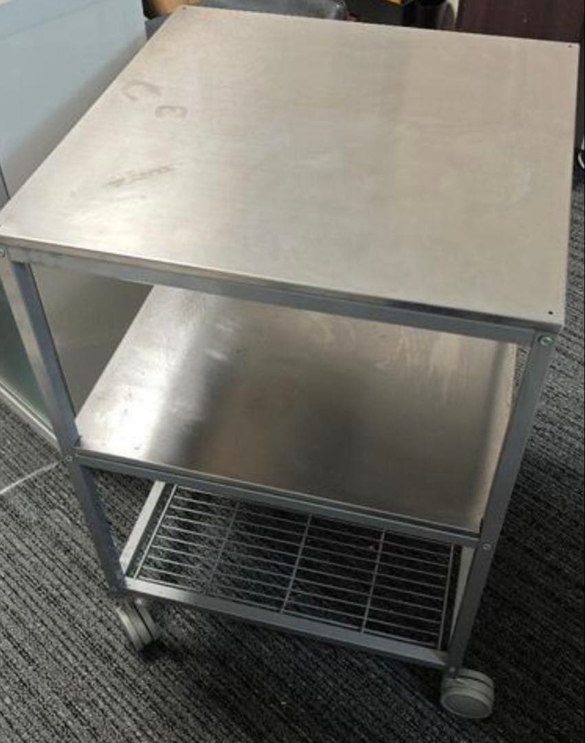 IKEA ステンレスワゴン UDDEN - メルカリ