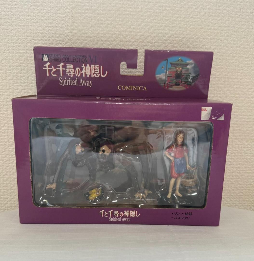 ジブリ 千と千尋の神隠し リン 釜爺 ススワタリ コミニカ フィギュア