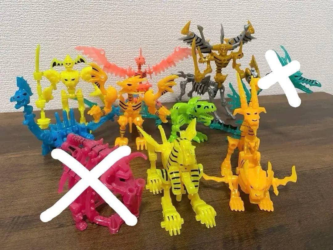 ひみつのほねほねザウルス　8体　初期