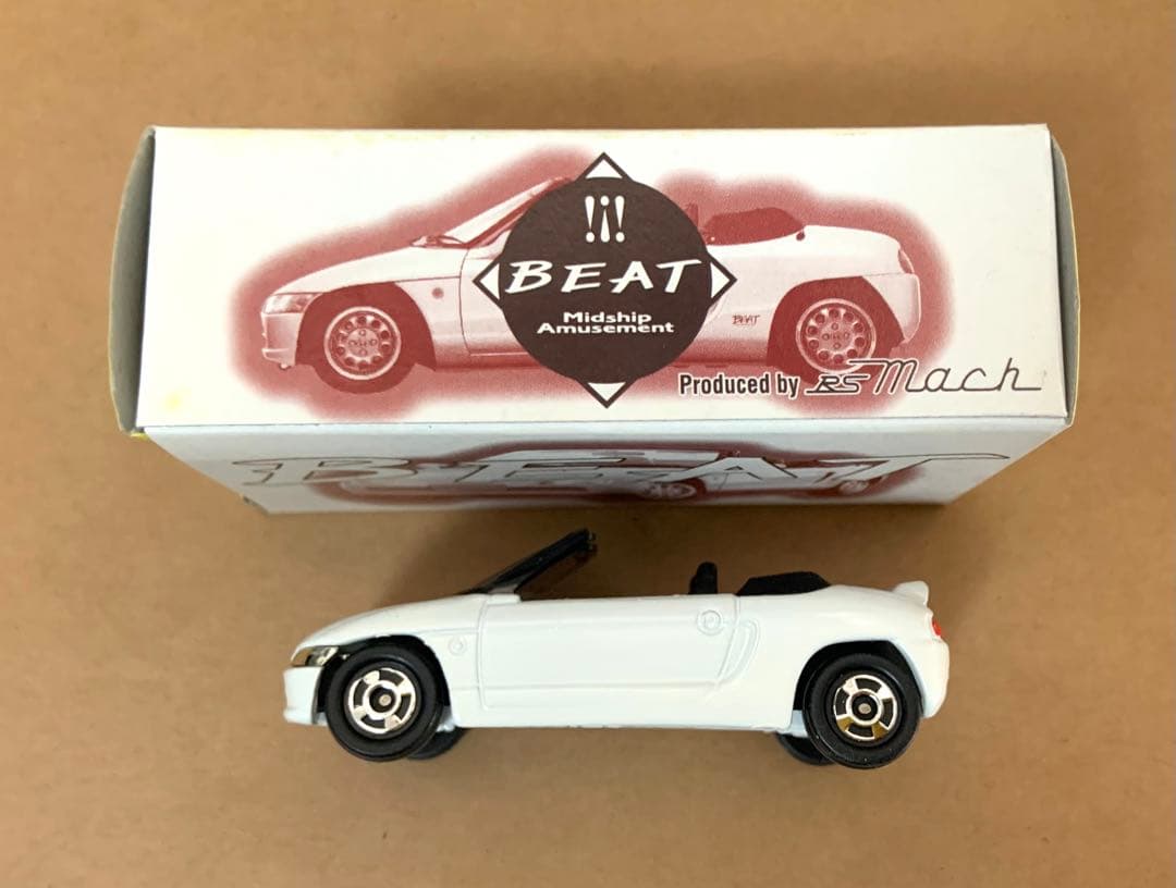 トミカ RS mach特注 ホンダ ビート ホワイト - メルカリ
