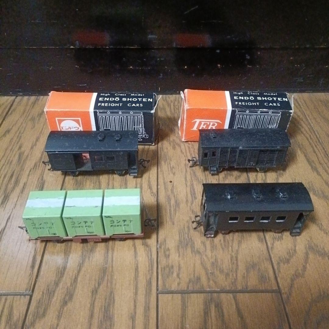 エンドウ 鉄道模型 HOゲージ 4両 - メルカリ