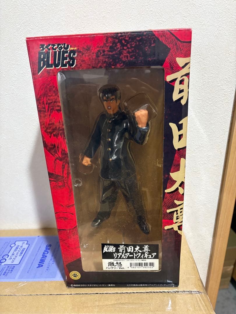 ろくでなしBLUES 前田太尊 リアルアートフィギュア 激怒 ハングリーVer.