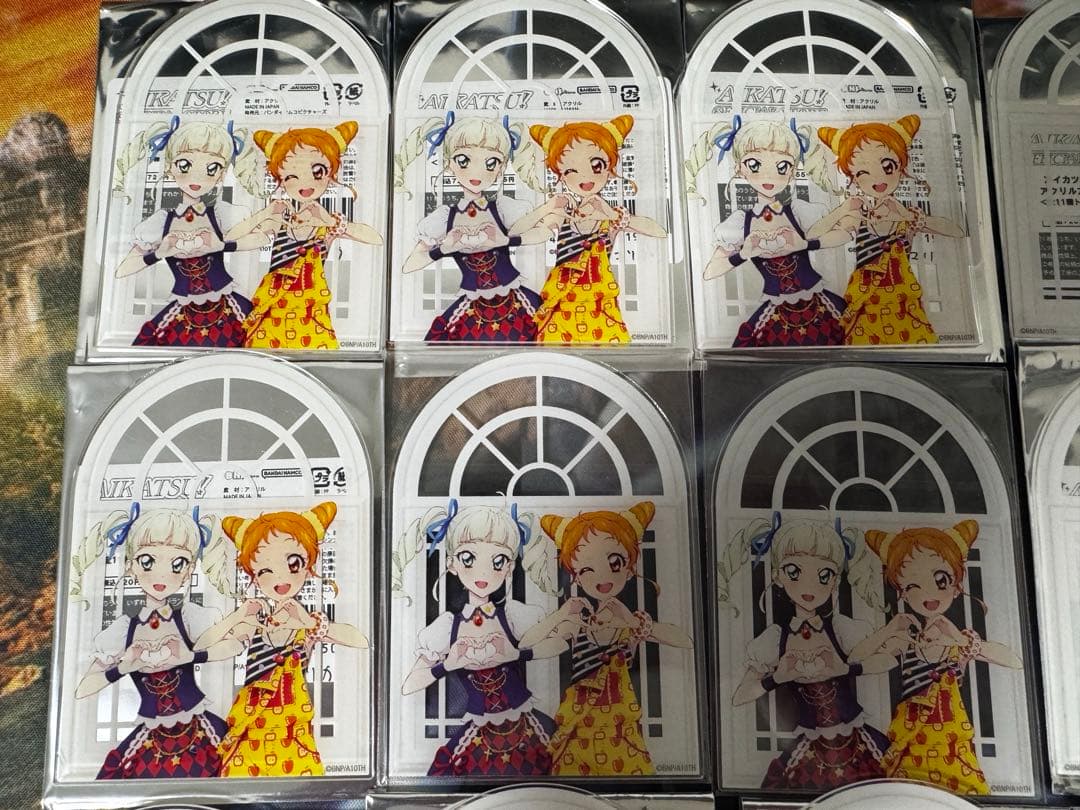 アイカツ　アクリルアーチフォト　ユリカ　おとめ