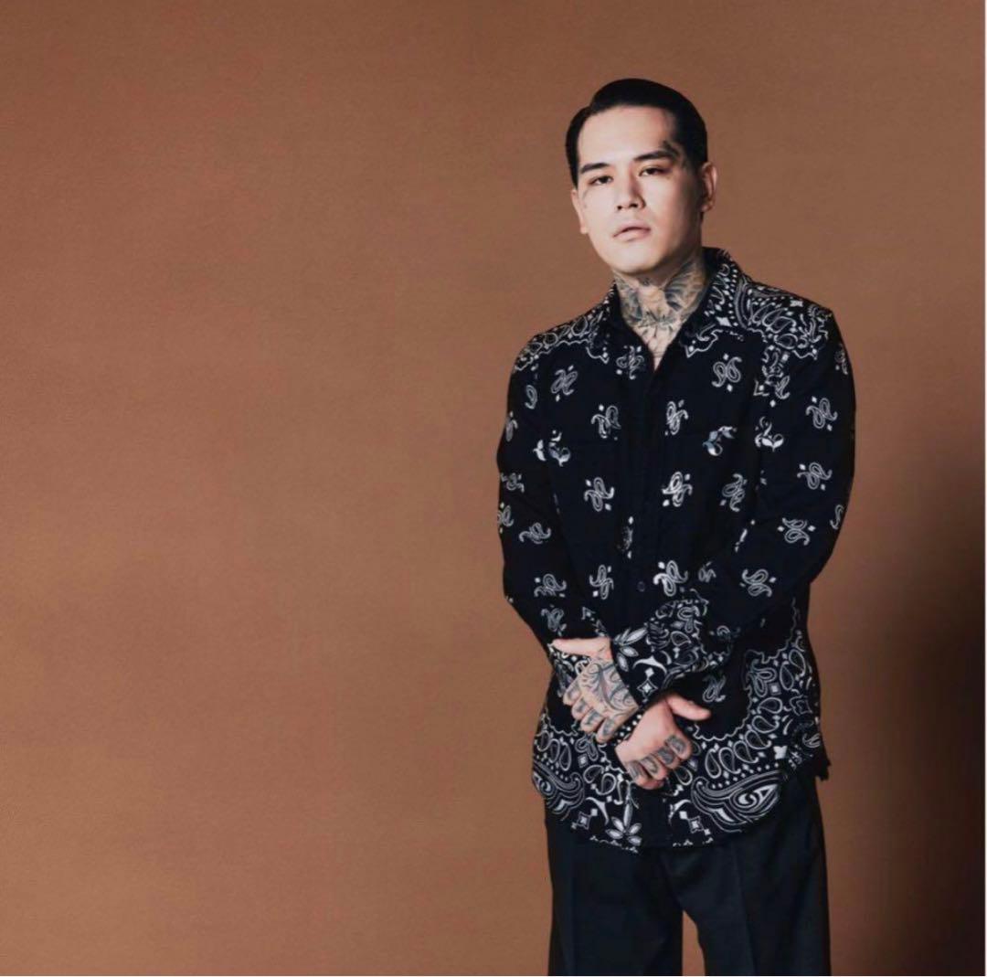 ☆YZERR着用☆【JUN NAKAYAMA】ペイズリーシャツ 46（M） - メルカリ