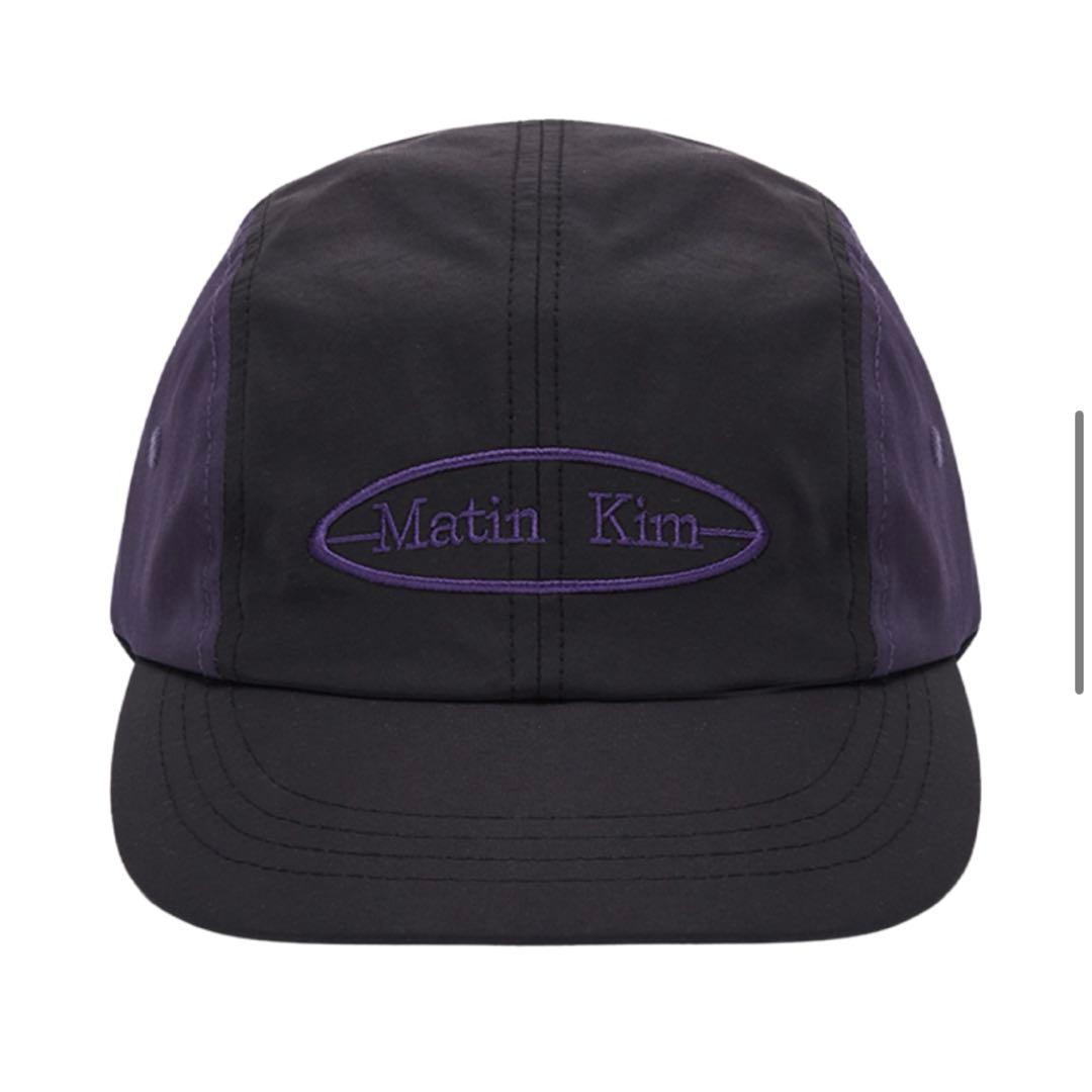 Matin Kim マーティンキム ナイロンキャップ ブラック