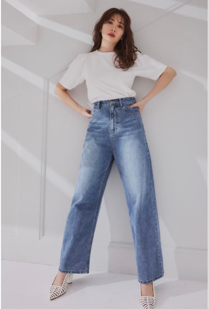 パンツ Milano Wide-Straight Jeans