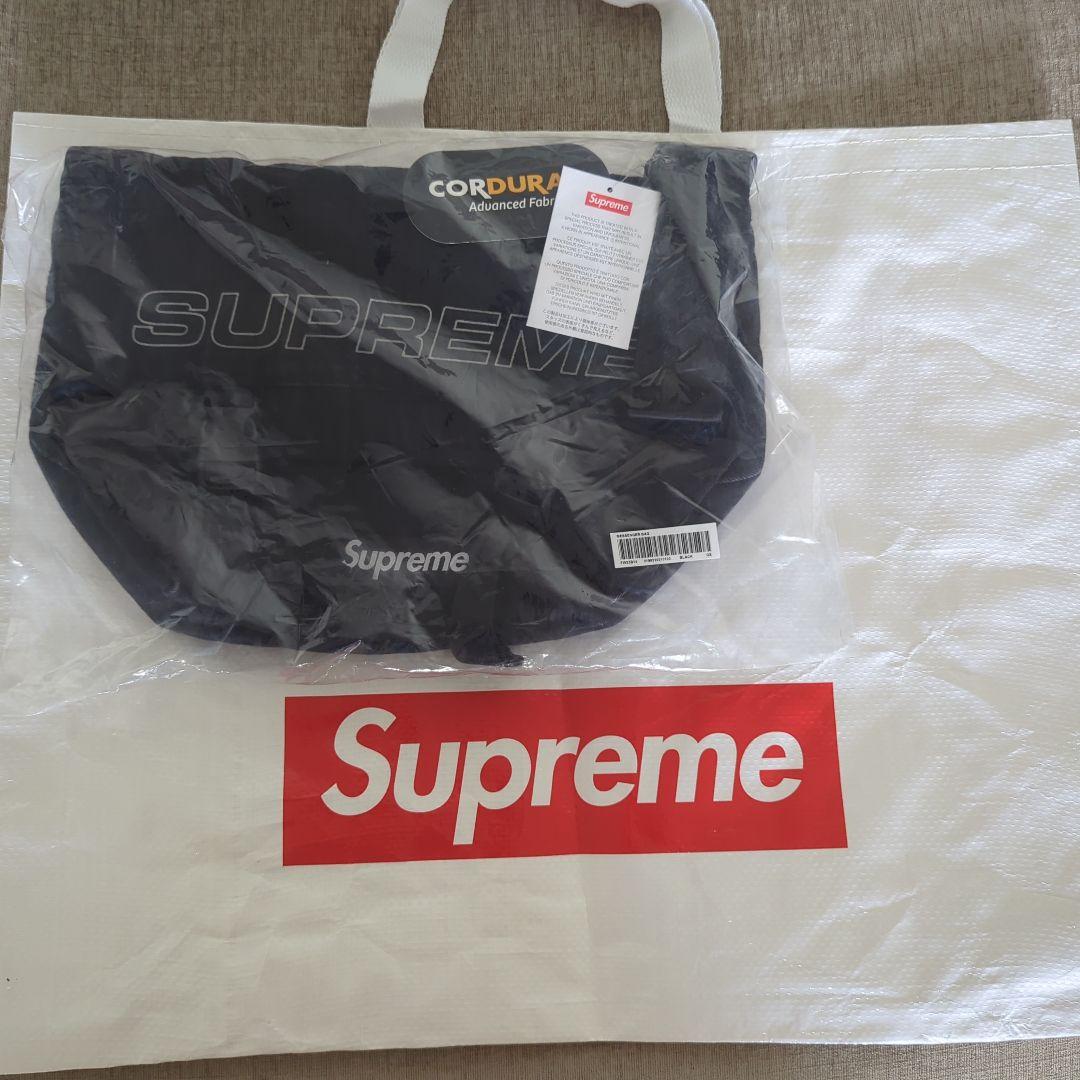 Supreme 25FW Denim Messenger Bag Black - メルカリ