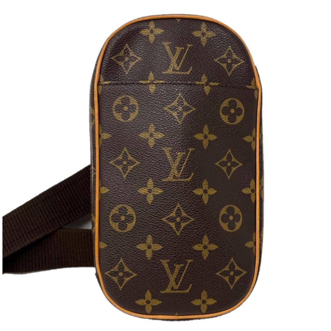美品 ルイ・ヴィトン ポシェット ガンジュ モノグラム ボディバッグ(S077) LOUIS VUITTON】ルイヴィトン『モノグラム ポシェット ガンジュ